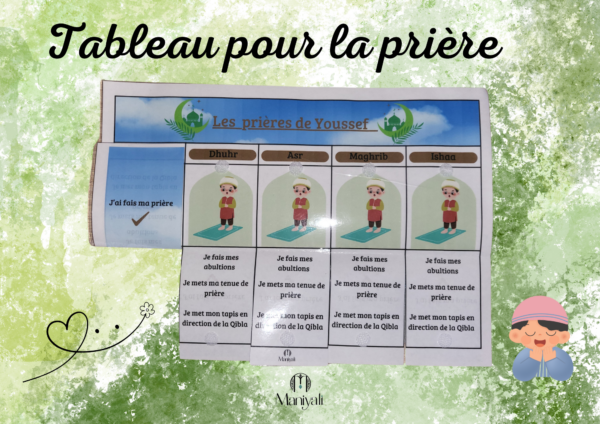 Tableau de prière personnalisé – Image 2